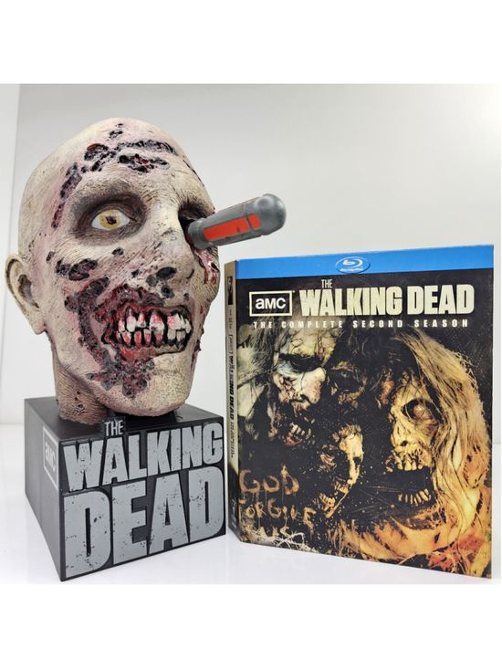 AMC Other - Walking Dead: Season 2 Blu-ray Set, Limited Edition Zombie Head Clean Disks!